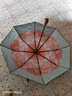 蕉下（beneunder）防紫外线遮阳伞三折双层黑胶晴雨伞防晒伞BM664花椿 实拍图