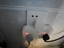 公牛（BULL）转换插头/品字形一转三插座/无线转换插座/电源转换器 适用卧室、厨房 3位分控开关插座  实拍图