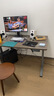 乐歌电动升降桌电脑桌书桌办公学习桌子E2灰胡桃木色1.4M 实拍图