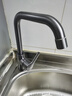 九牧（JOMOO）厨房水龙头7字型枪灰龙头360度可旋转高挑水龙头33186-205/HBS-Z 实拍图