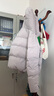 坦博尔羽绒服女短款连帽百搭秋冬小个子女士外套330332D 玫瑰灰 160  实拍图