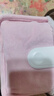 彩虹热水袋暖手宝充电暖宝宝暖水袋注水暖手袋热敷暖肚子 粉色 实拍图