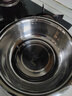 美厨（MAXCOOK）304不锈钢盆洗菜盆调料盆 加大加厚味斗38cm 和面MCWA516 实拍图