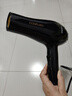 康夫（CONFU）电吹风机家用大功率2200W冷热风专业发廊级理发店恒温吹风筒机KF-8953 【家用发廊】大风力速干专业款 黑金 实拍图