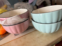 多彩南瓜米饭碗4.5英寸碗碟套装家用陶瓷餐具釉下彩菜盘碗盘套装 南瓜2碗随机色 实拍图