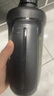 贝瑟斯 摇摇杯水杯运动健身水杯奶昔杯子代餐杯蛋白粉搅拌杯子680ML黑色 实拍图