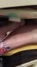 Hello Kitty儿童雨鞋女童中筒防滑雨靴库洛米小孩宝宝水鞋 梦幻紫 200mm 实拍图
