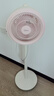美的（Midea）空气循环扇电风扇落地扇安静轻音家用卧室电扇节能小风扇低噪循环轻羽扇 【台地两用 循环送风】GAH24QC 实拍图