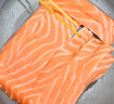 海宏盈挪威三文鱼刺身生鲜帝王鲑挪威进口三文鱼腩法罗三文鱼刺身 挪威中段鱼腩双拼 简装 400g 实拍图