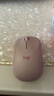 罗技（Logitech）M221轻音鼠标 无线鼠标 办公鼠标 对称鼠标 带无线微型接收器 茱萸粉 实拍图