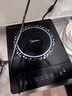 美的（Midea）电磁炉电陶炉 2200W大功率家用猛火爆炒耐用面板八档火力纤薄电磁灶火锅炉国家补贴 C22-RT22E01 实拍图