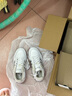 adidas ENTRAP美式校园风运动少年感复古篮球风板鞋男女阿迪达斯 白色/暗银金属/树脂黄   36 实拍图