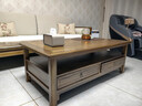 溪木工坊实木茶几新中式简约箱体储物茶台小户型客厅榆木家具 素净茶几 实拍图