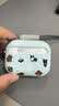 Smorss适用AirPods Pro三代保护套airpodspro3代保护套苹果无线蓝牙耳机保护壳防摔卡通磨砂软壳泼墨小狗 实拍图