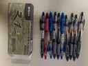 晨光（M&G）文具GP1008 按动中性笔学生0.5黑笔签字笔商务子弹头考试专用水笔高颜值办公用品 7黑2蓝1红 实拍图