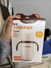 世喜婴儿保温杯幼儿小月龄316L不锈钢吸管学饮杯外出保温奶瓶学生套款 实拍图