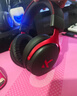 迈从（MCHOSE）V9 Pro游戏耳机头戴式电竞电脑耳机三角洲行动fps吃鸡听声辨位电竞芯片声卡7.1声道无线蓝牙有线 【V9 Pro 无线7.1版】53mm大动圈-黑红 实拍图