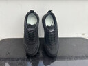 敛杉男鞋秋冬2025新款工作鞋子男百搭美式板鞋运动休闲黑色厨房防滑鞋 黑色 42 实拍图