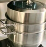 美厨（maxcook）蒸锅 304不锈钢32cm三层蒸锅 加厚复底汤锅 燃气电磁炉通用MCZ866 实拍图