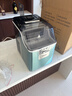 惠康（HICON）制冰机家用商用摆摊全自动冰块机30/35kg大容量酒吧冰块奶茶店全自动制冰机方块制冰器 爆款【倒扣桶+自吸桶】不锈钢-预约制冰-产30KG 实拍图