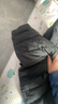 鸭鸭（YAYA）羽绒裤男直筒宽松加厚保暖中青年冬季新款商务休闲加绒裤K05 实拍图