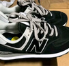 NEW BALANCE NB574官方休闲鞋男鞋女鞋秋冬透气复古拼接经典百搭舒适运动鞋 黑色 ML574EVB 45 (脚长29cm尺码详询客服) 实拍图