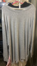 优衣库HEATTECH EXTRA WARM混纺圆领T恤/9分袖男装9%羊绒481441 481441/03灰色 3XL 实拍图