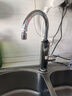 奥克斯（AUX）电热水龙头热水器加热水龙头快速热水变频恒温厨房下进水 【大屏数显】电镀银+漏保插头+万向喷头 实拍图
