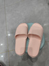 夏季凉托小清新居家居室内2024新款家用浴室防滑情侣eva拖鞋 粉色 40-41 实拍图