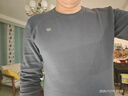 三枪秋衣秋裤男[原纱抗菌]全棉透气圆领保暖内衣抗静电厚棉毛衫套装 实拍图