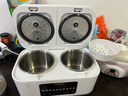 苏泊尔（SUPOR）0涂层双316L不锈钢双胆电饭煲一体双拼家用4L升多功能智能煲汤蒸煮迷你小型2L+2L全自动双控电饭锅 0涂层双316L不锈钢双胆双控电饭煲2L+ 2L 实拍图