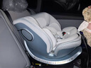两只兔子求知2Pro儿童安全座椅汽车用iSize认证0-8岁婴儿宝宝车载通风加热 求知2光晖版-冰晶蓝 实拍图