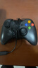 游戏手柄黑神话悟空适用于Xbox360pc电脑版Steam无线5nba2k22双人成行震动线性板机有线游戏手柄 有线手柄【电脑电视通用】黑色 实拍图
