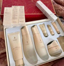 袋鼠妈妈准孕妇护肤品补水保湿洁水乳面霜专用小麦4件套送妈妈秋冬礼盒 实拍图