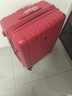 爱华仕行李箱男拉杆箱女大容量陪嫁旅行箱24英寸密码箱6182中国红 实拍图