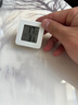 温湿度计婴儿房室内家用车内电子温湿度计迷你便携高精度传感器可壁挂 智能温湿度计-白色小巧*1 实拍图