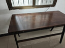 家逸 实木书桌电脑桌书房学习桌学生写字桌简约办公桌子胡桃色1.2米 实拍图