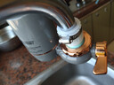 美的（Midea）净水器水龙头过滤器家用自来水滤水器直饮前置过滤器厨房卫生间通用除水垢除余氯双出水可清洗滤芯 一机三芯【两年免换滤芯】 实拍图