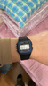 卡西欧（CASIO）手表男复古小方块运动防水学生男女f91w系列手表F-91W-1D 实拍图