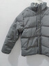 安踏（ANTA）面包羽绒服丨四防短款羽绒服男冬季立领夹克外套男士加厚保暖棉服 四防科技-蒙尘灰7916-4 L 实拍图