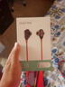 索爱（soaiy）E18半入耳式有线耳机3.5mm接口双动圈手机耳机 音乐耳机 电脑笔记本手机适用 白色 实拍图