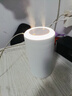 Hulker 【10W+销量加湿器】加湿器 卧室迷你家用办公室桌面车载低噪上加水小型usb空气加湿器 【白色插电款】双喷加湿/800ml大容量/不带电池 实拍图