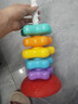 TaTanice彩虹叠叠乐婴儿套圈环转转塔积木早教玩具儿童男孩女孩生日礼物 实拍图