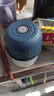 搅蒜器打蒜器家用绞蒜切蒜器多功能辅食料理机电动蒜泥神器蒜蓉机自动切菜机压蒜器 蓝色-升级大电机 0.26L 实拍图
