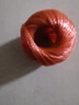 全新料打包绳扎口绳捆扎绳包装绳塑料绳透明绳白色农用尼龙草球绳 红色 1卷装 实拍图