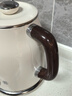 美的（Midea）艺术家电热水壶  烧水壶自动断电保温一体  1.6L大容量电热水壶 316L不锈钢恒温壶 精准控温 63-Q 实拍图
