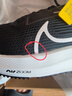 耐克NIKE跑步鞋男飞马40气垫PEGASUS 40运动鞋DV3853-001黑白44.5 实拍图