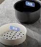 美的（Midea） 微压电饭煲 精铸发热盘大容量简单易控 黑晶内胆家用迷你小电饭锅 1-2-3-5-8人家用商用 3升黑晶内胆MB-WYJ301 （2-6人） 3L 实拍图