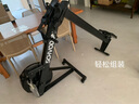 舒动（Schvodon）风阻划船机家用商用智能可折叠静音划船器健身房同款运动健身器材 出口同款/10档调节/幻夜黑 实拍图