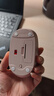 罗技（Logitech）M196 无线蓝牙鼠标 办公鼠标 笔记本商务办公家用 小巧便携 对称手型 玫瑰粉 实拍图